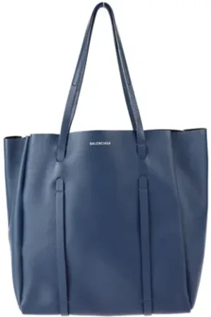 Balenciaga Pre-owned, Kobieta, Niebieski, ONE SIZE, Len, Pre-owned Leather balenciaga-bags
