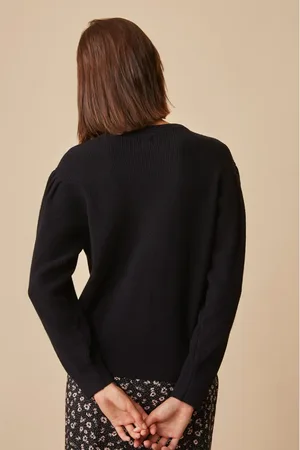 Des Petits Hauts Bluzy, Kobieta, Czarny, S, Bluza
