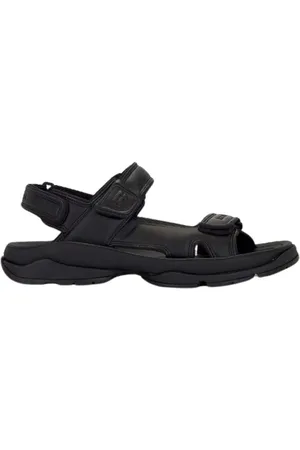 Balenciaga Buty, Mężczyzna, Czarny, 41 EU, Len, Techniczne Sandały