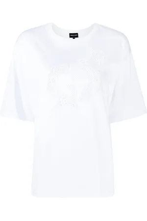 Giorgio Armani Koszulki, Kobieta, Biały, S, T-Shirts