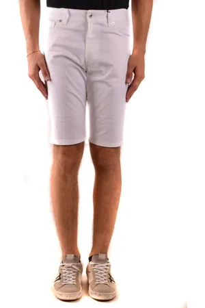 Moschino Szorty, Mężczyzna, Biały, S, Denim, Bermudy Szorty Dżinsowe