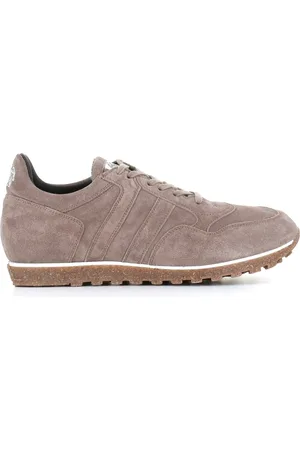 ALBERTO FASCIANI Buty, Mężczyzna, Szary, 41 EU, Zamsz, Sneakersy zamszowe Fango z korkową podeszwą