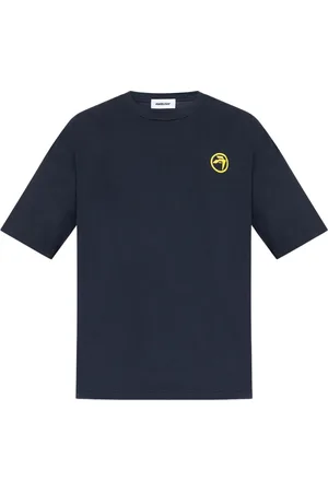 AMBUSH Koszulki, Mężczyzna, Niebieski, S, T-shirt granatowy bawełniany