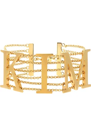 Dolce & Gabbana Akcesoria, Kobieta, Żółty, ONE SIZE, Bransoletka Women Acries Gold Ss 23