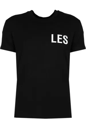 Les Hommes Koszulki, Mężczyzna, Czarny, S, T-shirt
