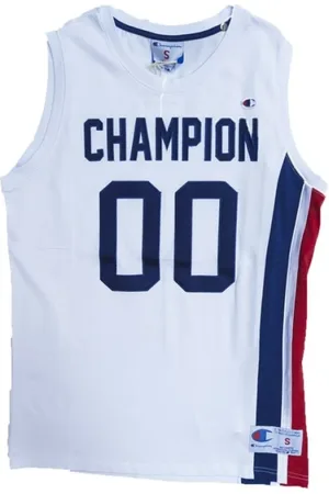 Champion Koszulki, Mężczyzna, Biały, XL, Topy bez rękawów