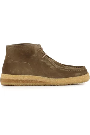 Astorflex Buty, Mężczyzna, Zielony, 41 EU, Zamsz, Militarne Skórzane Buty