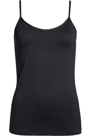 2-Biz Koszulki, Kobieta, Czarny, S, Len, Sportowy i minimalistyczny top bodycon