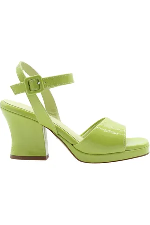Donna Lei Buty, Kobieta, Zielony, 40 EU, Len, Sandał Wiosenny