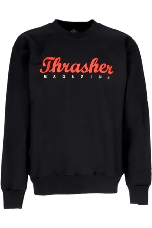 Thrasher Bluzy, Mężczyzna, Czarny, L, Bluza