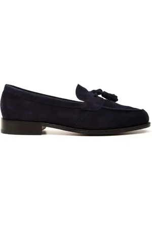 TRICKERS Buty, Mężczyzna, Niebieski, 43 EU, Niebieskie Mokasyny