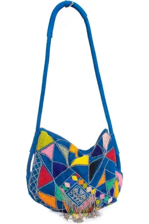 Emilio Pucci Pre-owned, Kobieta, Niebieski, ONE SIZE, Zamsz, Pre-owned Suede shoulder-bags