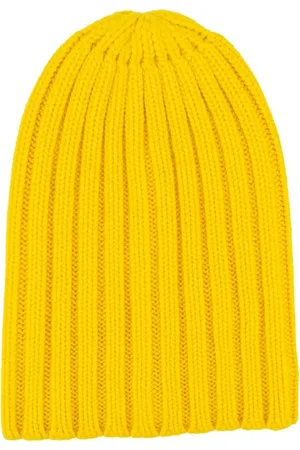 LANEUS Akcesoria, Kobieta, Żółty, ONE SIZE, Kaszmir, Rozciągliwy Kaszmirowy Unisex Kapelusz