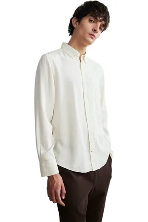 NN.07 Koszule, Mężczyzna, Biały, S, 5969 Tencel - Chemise