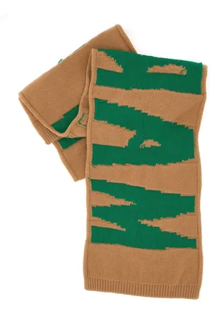 Marni Akcesoria, Mężczyzna, Beżowy, ONE SIZE, Bawełna, Zimowy szalik