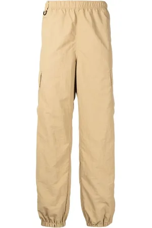 UNDERCOVER Spodnie, Mężczyzna, Beżowy, L, Nylon, Zwężane spodnie