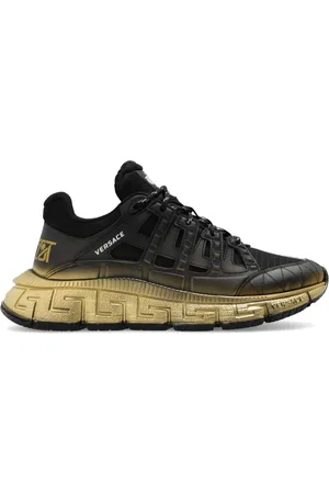 VERSACE Buty, Mężczyzna, Czarny, 41 EU, Buty sportowe ‘Trigreca’