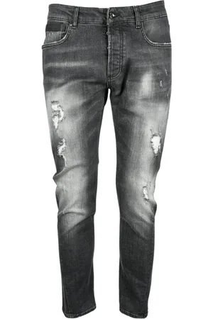 Costume National Jeansy, Mężczyzna, Czarny, W31, Nowoczesne Czarne Jeansyy dla Mężczyzn