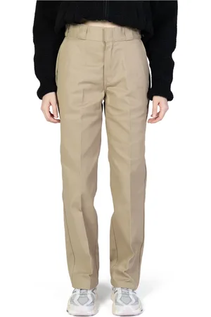Dickies Spodnie, Kobieta, Beżowy, W26 L30, Regularne spodnie damskie