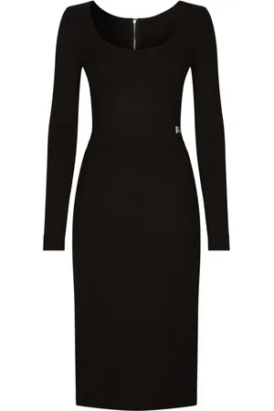 Dolce & Gabbana Sukienki, Kobieta, Czarny, S, Stylowe Sukienki Letnie