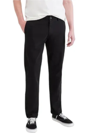 Dockers Spodnie, Mężczyzna, Czarny, W29 L32, Spodnie