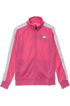 Kappa Bluzy, Kobieta, Różowy, M, Bluza z zamkiem