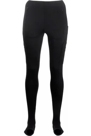 WARDROBE.NYC Spodnie, Kobieta, Czarny, L, Leggings