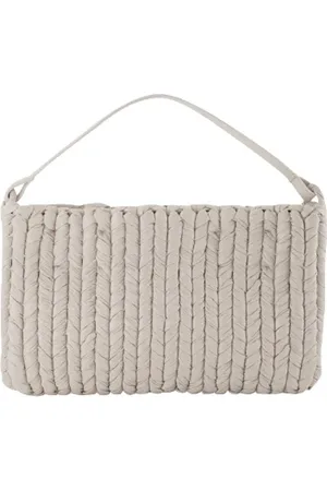 Nanushka Torebki, unisex, Biały, ONE SIZE, Leather handbags