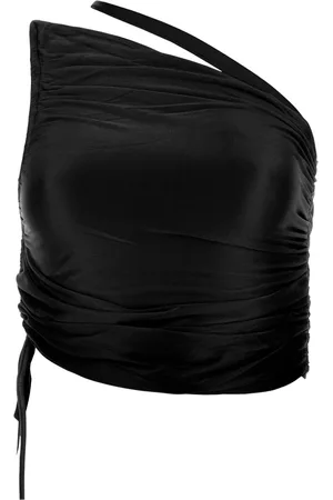 ANDREA ADAMO Koszulki, Kobieta, Czarny, S, Sleeveless Tops