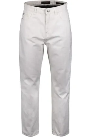 MOORER Spodnie, Kobieta, Beżowy, W27, Denim, Spodnie