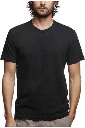 James Perse Koszulki, Mężczyzna, Czarny, L, T-shirt 0060dee Mlj 3311