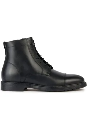 Geox Buty, Mężczyzna, Czarny, 45 EU, Czarne Botki dla Mężczyzn