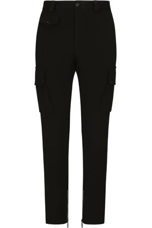 Dolce & Gabbana Spodnie, Mężczyzna, Czarny, M, Slim-fit Trousers
