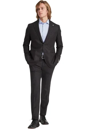 LUIGI BIANCHI MANTOVA Garnitury, Mężczyzna, brązowy, 2XL, Elegancka Sukienka