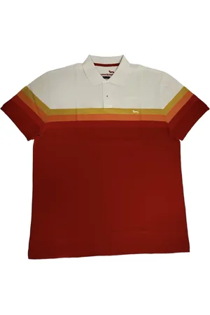 HARMONT&BLAINE Koszulki, Mężczyzna, brązowy, 4XL, Bawełna, Knitwear