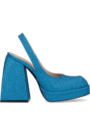 NODALETO Buty, Kobieta, Niebieski, 37 EU, Obcasy