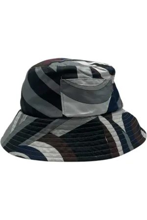 Emilio Pucci Pre-owned, unisex, brązowy, ONE SIZE, Pre-owned Fabric hats