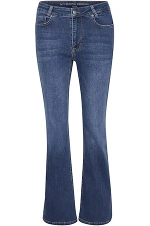My Essential Wardrobe Jeansy, Kobieta, Niebieski, W26 L32, Bawełna, Dekota 148 Bootcut Jeansy