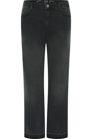 C.ro Jeansy, Kobieta, Czarny, S, Spandex, Proste dżinsy