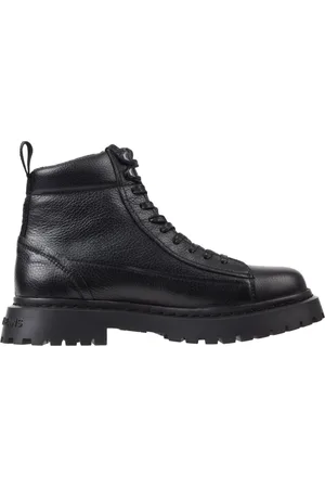 Tommy Hilfiger Buty, Mężczyzna, Czarny, 41 EU, Czarne ocieplane botki
