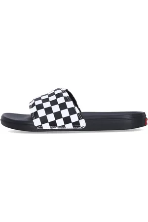 Vans Buty, Mężczyzna, Czarny, 35 EU, Kapcie Klapki -On w Kratę