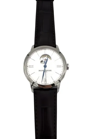 Baume et Mercier Akcesoria, Mężczyzna, brązowy, ONE SIZE, Baume Mercier - Man - M0A10524 - Automatyczny Zegarek Classima