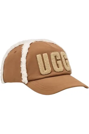 UGG Akcesoria, Kobieta, brązowy, ONE SIZE, Bonded Fleece Baseball Cap