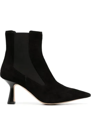 Aeyde Buty, Kobieta, Czarny, 40 EU, Len, Botki