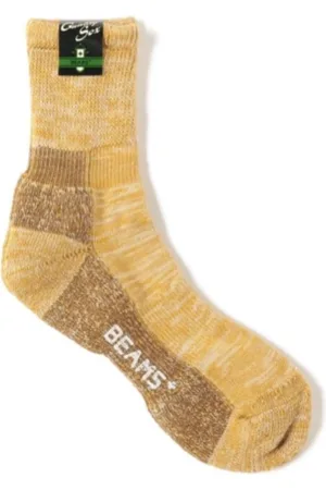Beams Bielizna, unisex, Żółty, ONE SIZE, Bawełna, Autentyczne Skarpety na zewnątrz
