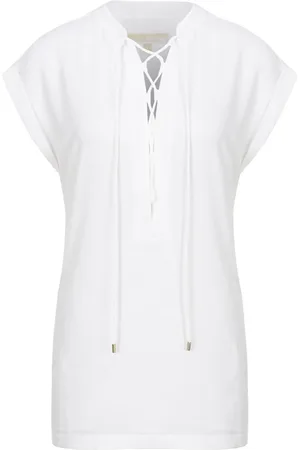 Michael Kors Bluzki, Kobieta, Biały, M, Bluza i koszula