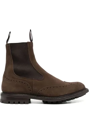 TRICKERS Buty, Mężczyzna, brązowy, 42 EU, Flint Castorino Podeszwa Commando