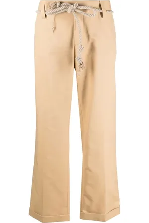 JEJIA Spodnie, Kobieta, Beżowy, 2XS, Wide Trousers