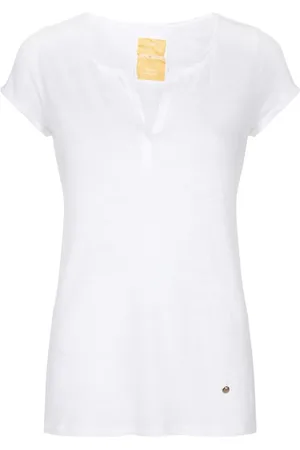 Mos Mosh Koszulki, Kobieta, Biały, XS, Troy Moda T-shirt