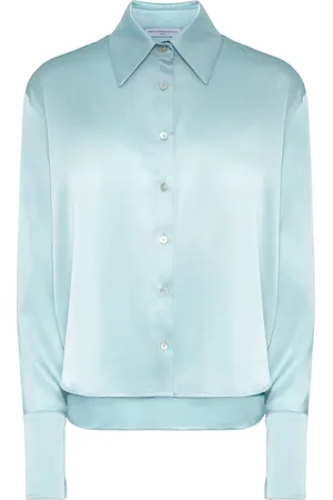MVP Wardrobe Bluzki, Kobieta, Niebieski, 2XS, Koszula Sunset Boulevard